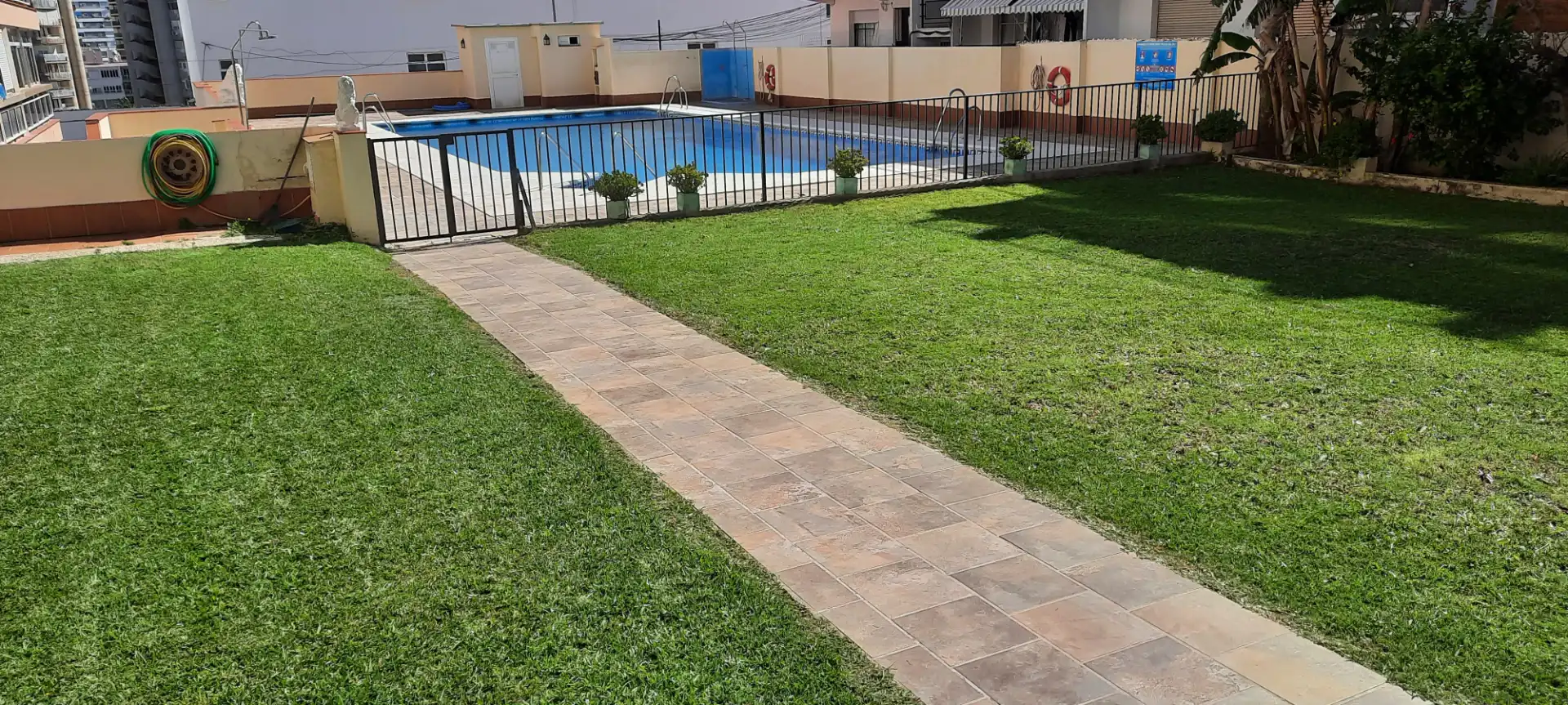 Swimming pool of Commercial properties for sale in Torremolinos  with Air Conditioner