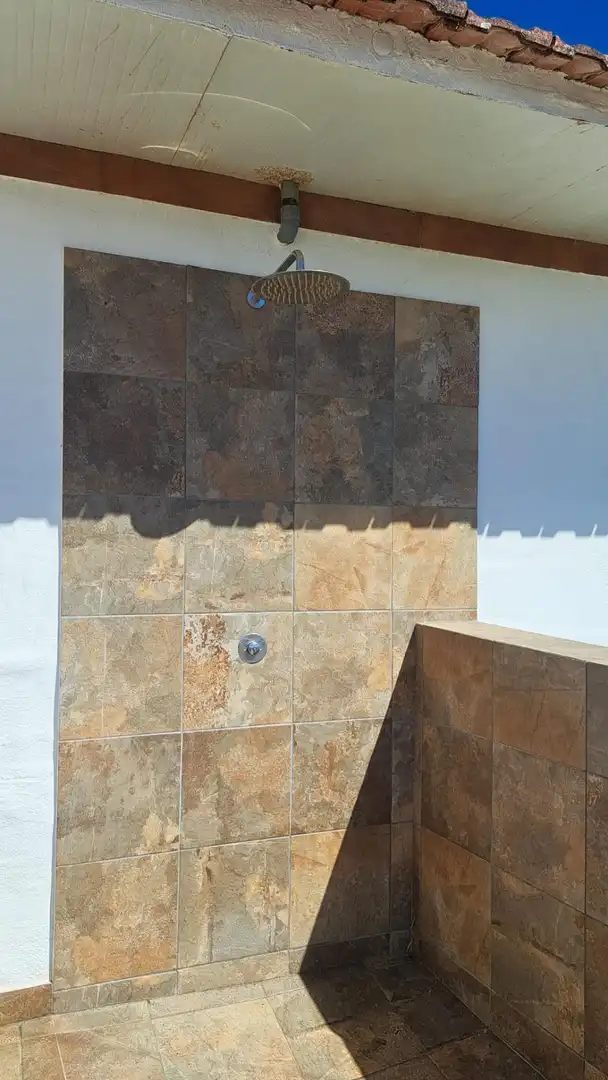 Terrasse von Haus oder Chalet zur Miete in Valleseco mit Privatgarten und Balkon