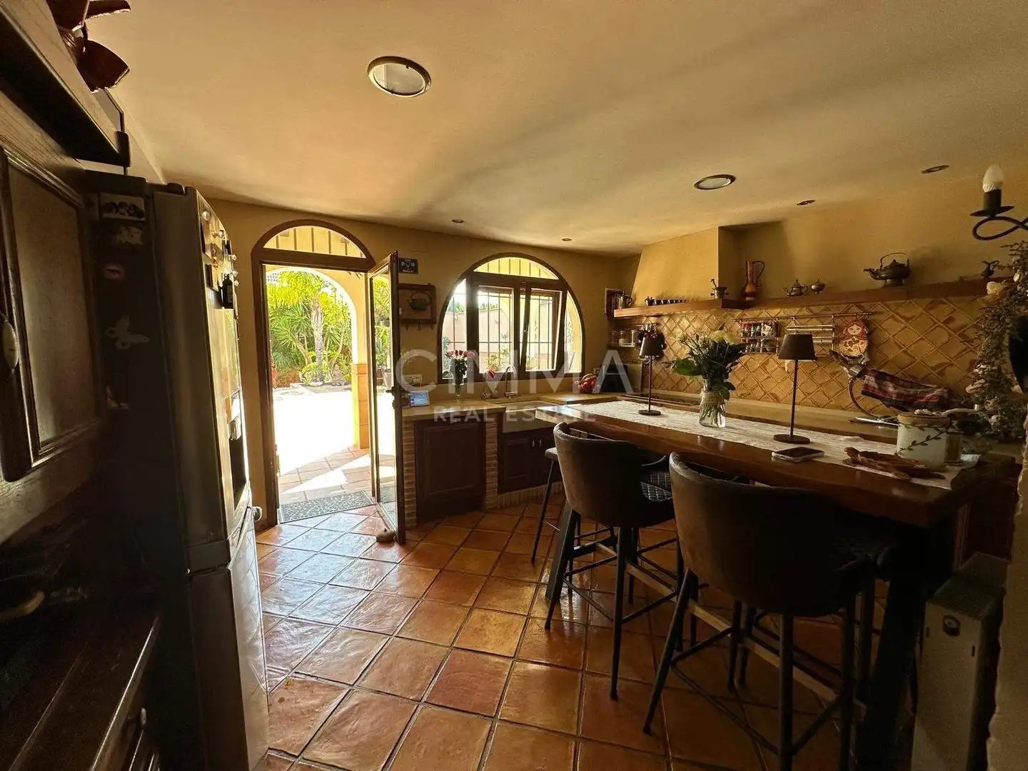 Cocina de Casa o chalet en venta en La Nucia con Aire acondicionado, Calefacción y Jardín privado