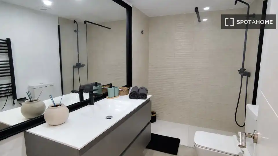 Bathroom of Apartments for share in Calvià  with Air Conditioner, Terrace and Furnished