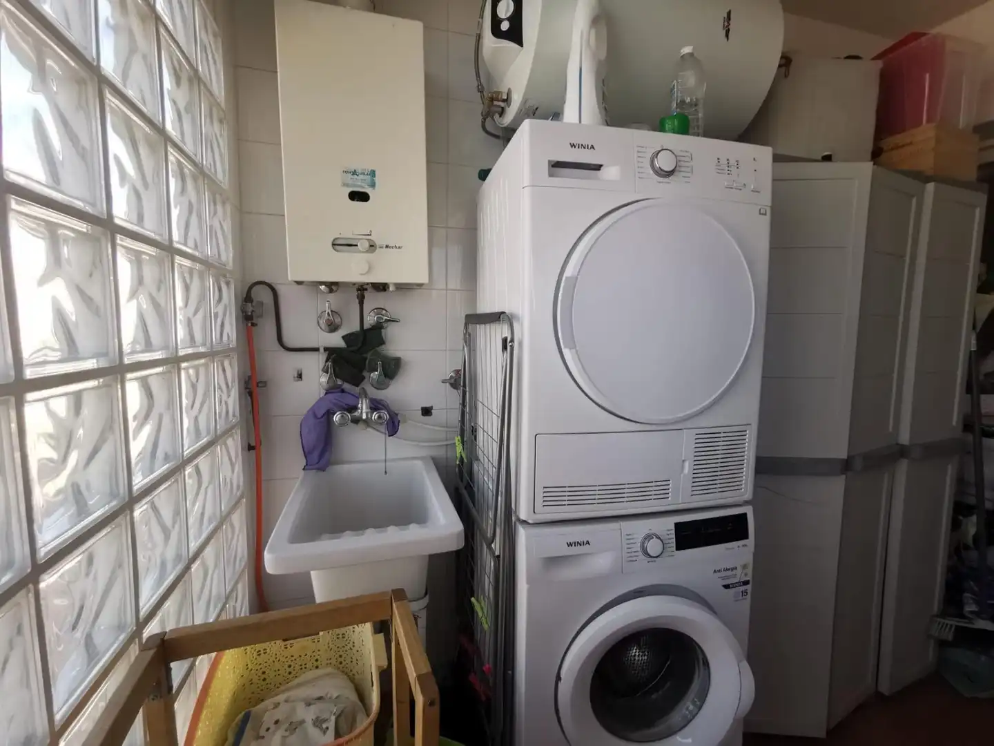 Bathroom of Flat for rent in Águilas  with Air Conditioner, Furnished and Community pool