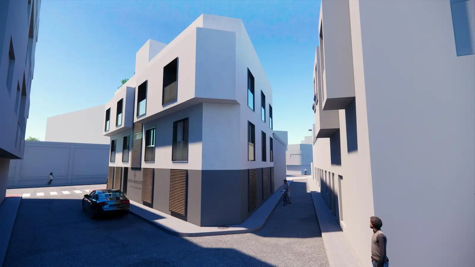 Vista exterior de Piso en venta en Almería