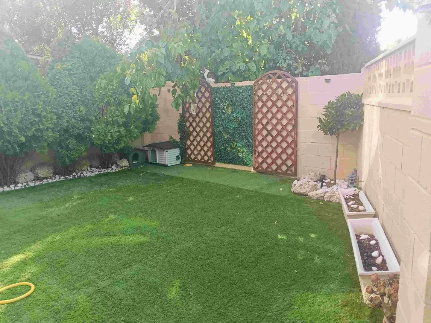 Jardín de Casa adosada en venta en María de Huerva con Calefacción, Terraza y Trastero