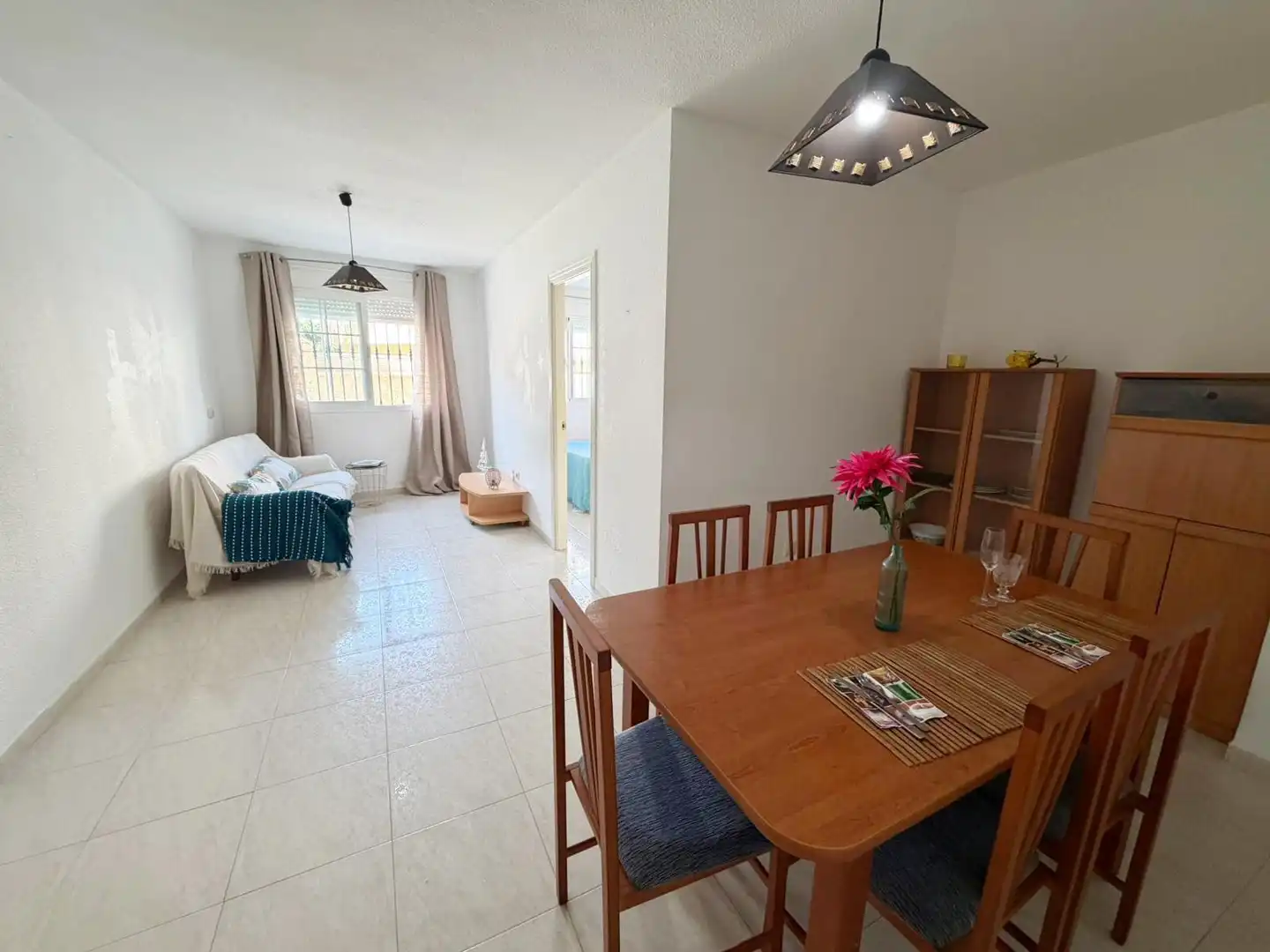 Exterior view of Ground floor for sale in Roquetas de Mar  with Furnished