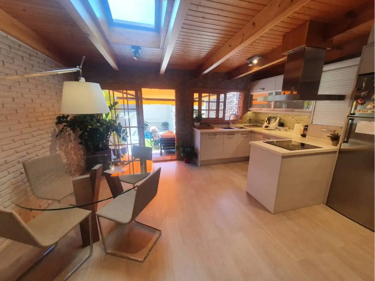 Cuina de Casa o xalet en venda en Sabadell amb Aire condicionat, Calefacció i Parquet