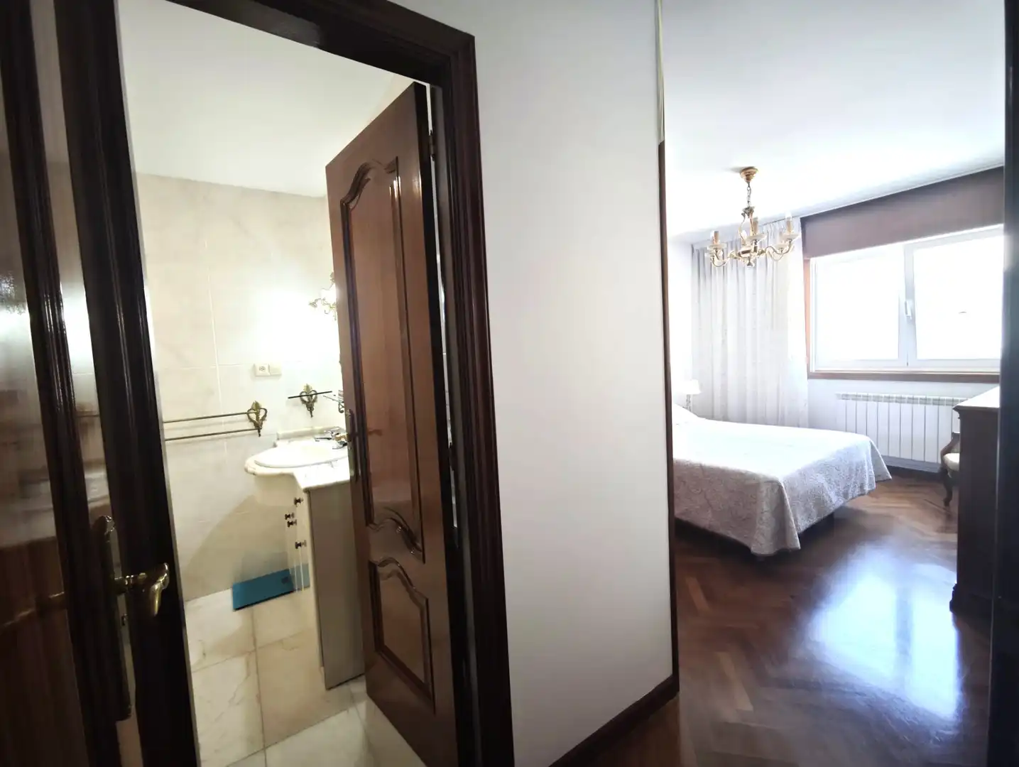 Dormitori de Casa adosada en venda en Culleredo amb Moblat, Forn i Rentadora