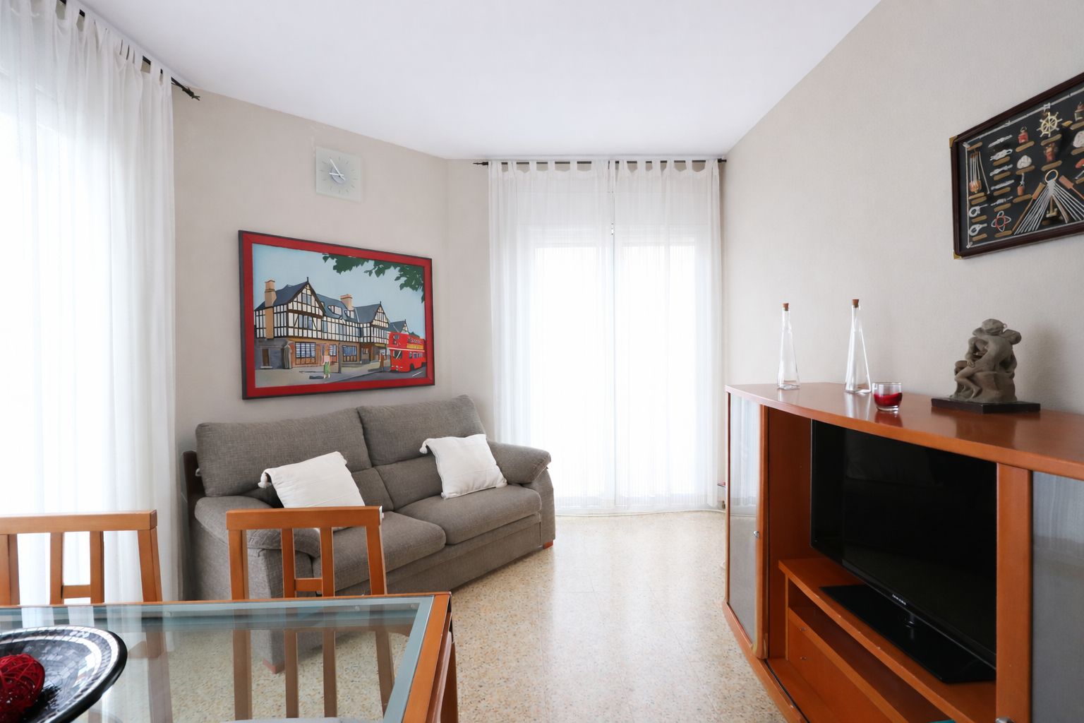 Living room of Flat for sale in Arenys de Mar  with Balcony