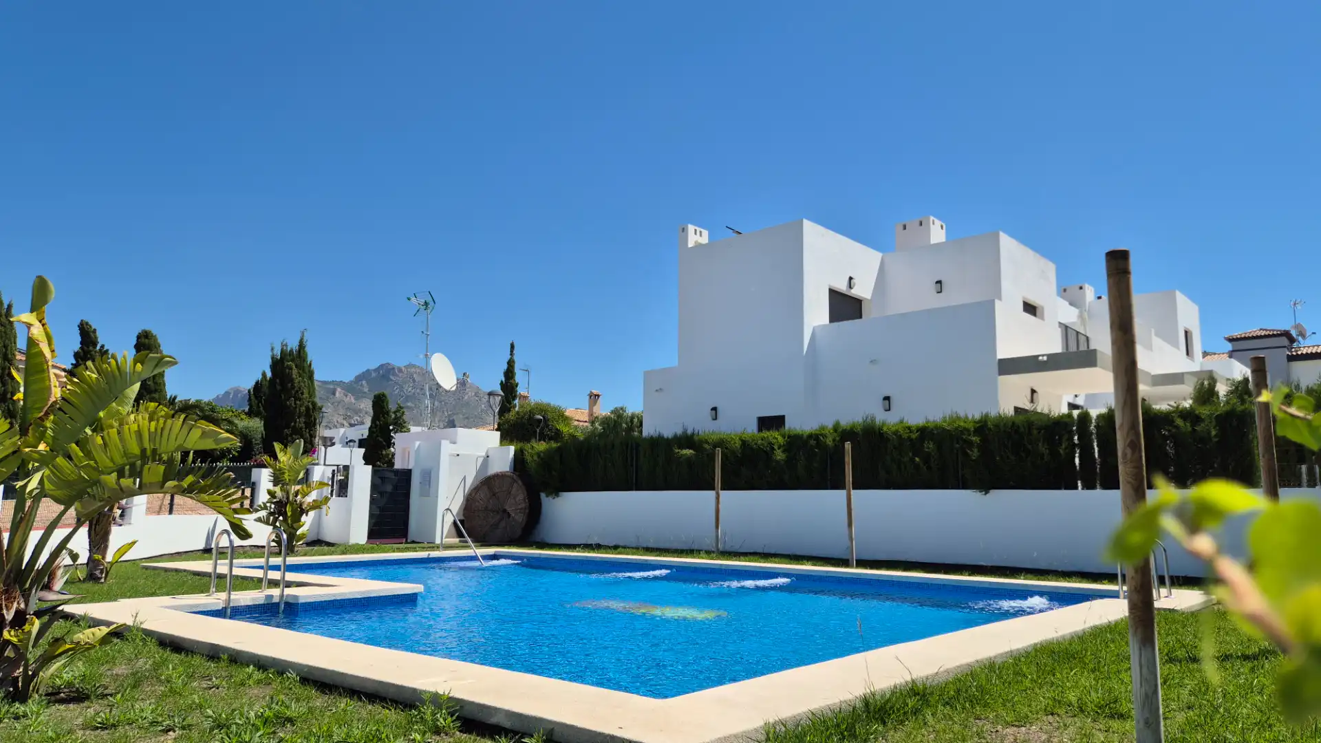 Jardín de Casa o chalet en venta en Busot con Aire acondicionado, Calefacción y Jardín privado
