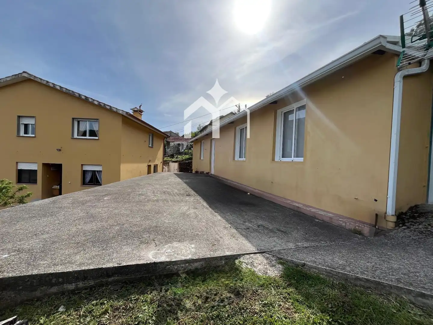 Vista exterior de Casa o chalet en venta en Moaña con Calefacción, Parquet y Terraza