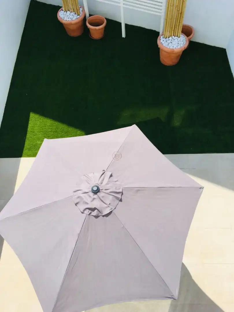 Garten von Einfamilien-Reihenhaus zur Miete in Marbella mit Klimaanlage, Möbliert und Gemeinschaftspool