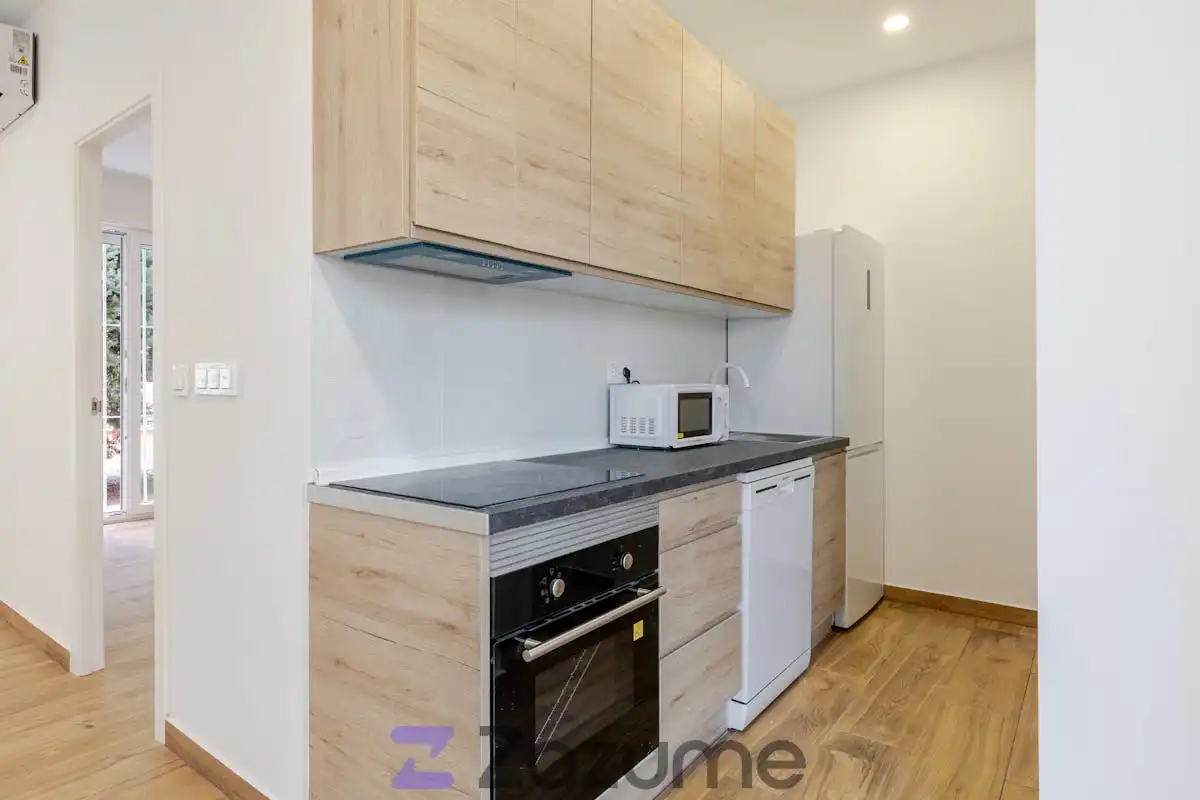 Kitchen of Flat for rent in Madrid  with Air Conditioner, Heating and Furnished