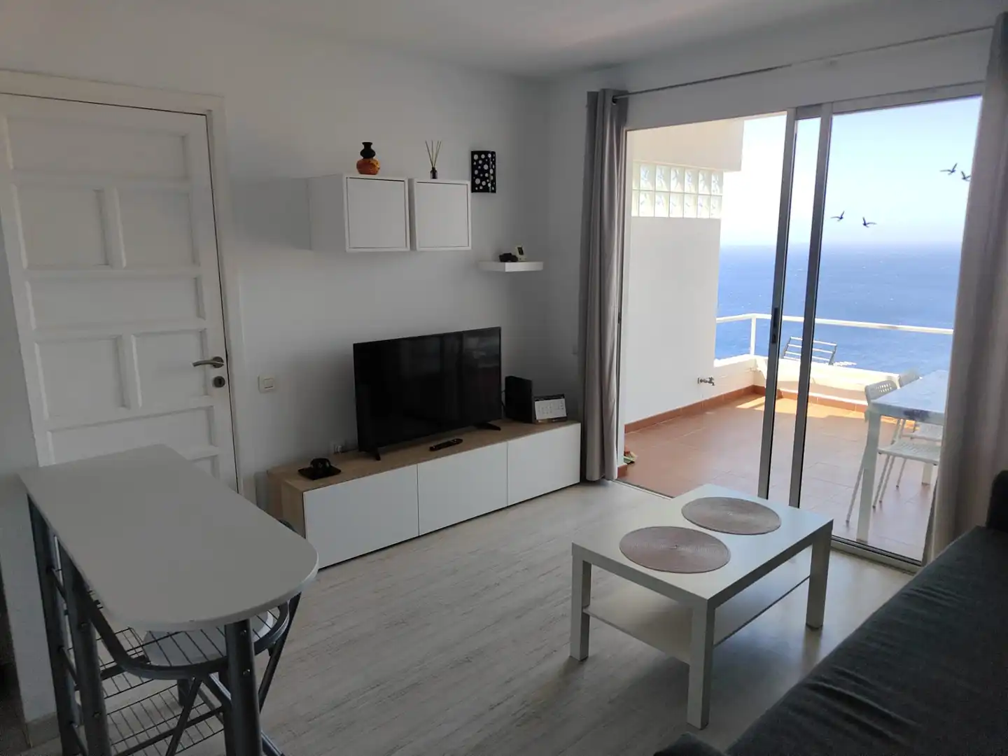 Sala d'estar de Apartament en venda en El Rosario amb Moblat, Forn i Rentadora