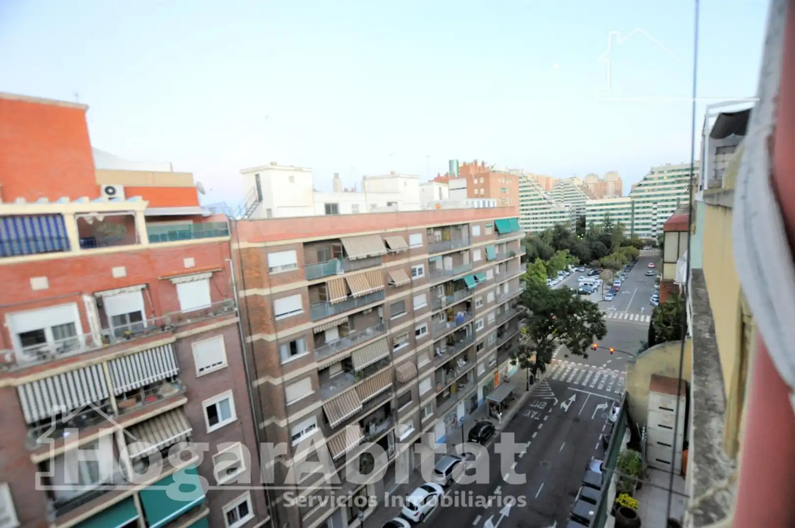 Exterior view of Flat for sale in Valencia  with Air Conditioner and Heating