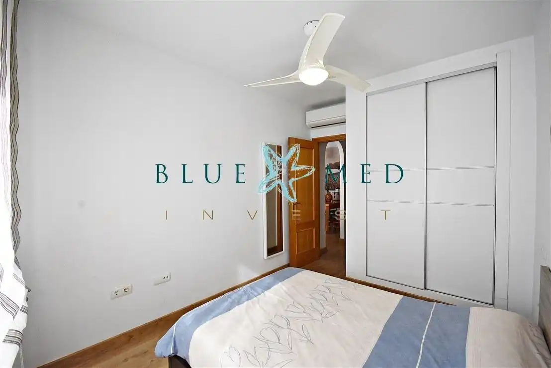 Schlafzimmer von Wohnung zum Verkauf in Mazarrón mit Klimaanlage, Heizung und Parkett