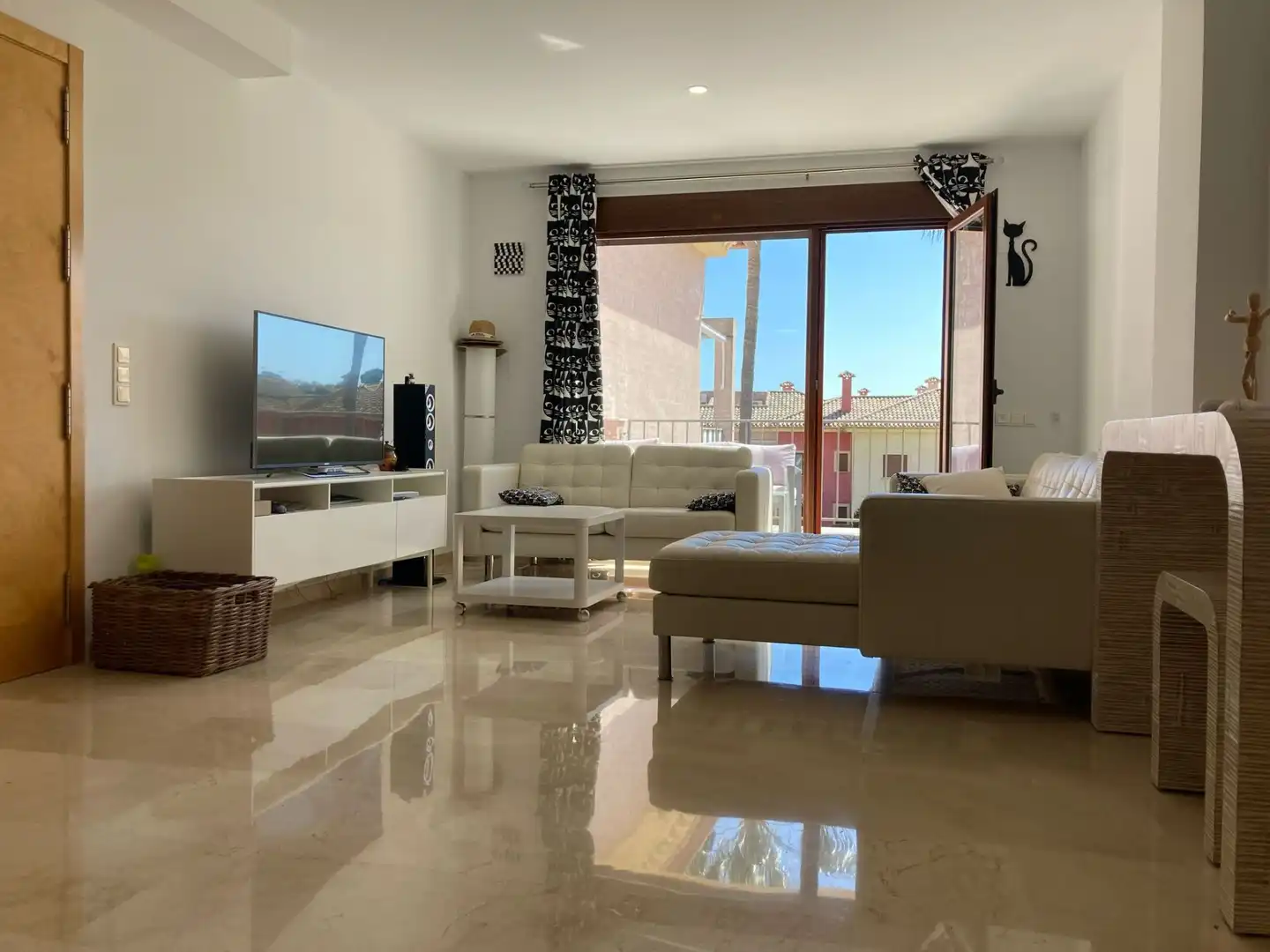 Living room of Attic for sale in Moraira  with Air Conditioner, Heating and Terrace