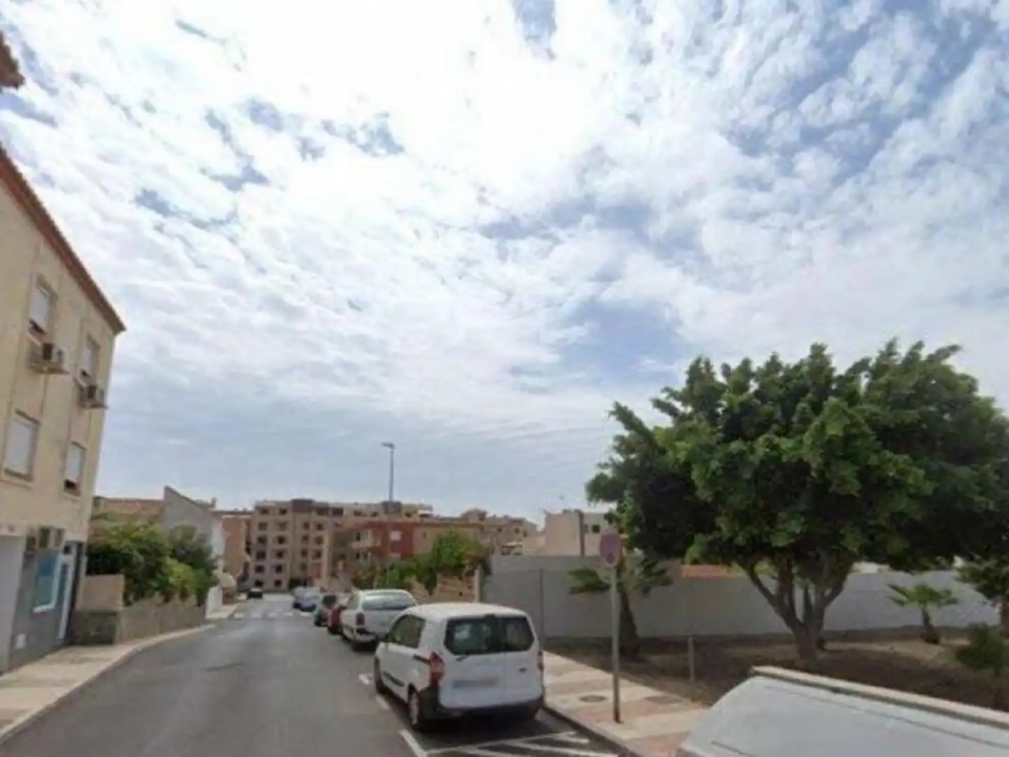 Vista exterior de Piso en venta en Roquetas de Mar