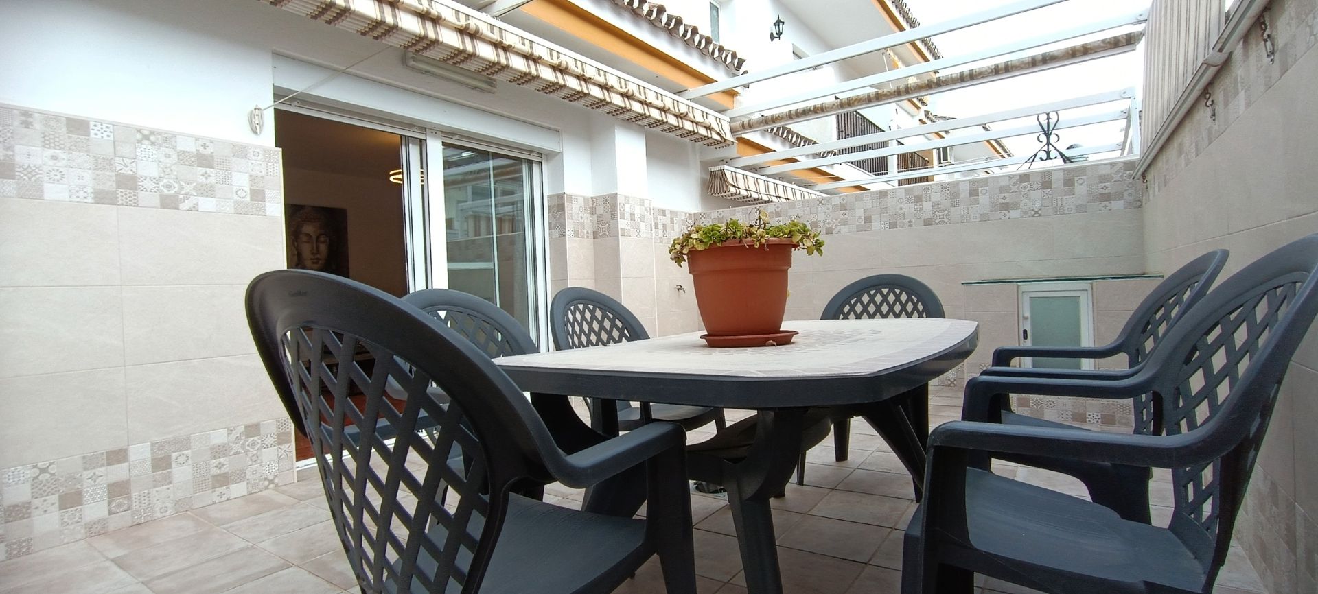 Terrace of Single-family semi-detached for sale in Estepona  with Air Conditioner, Heating and Terrace