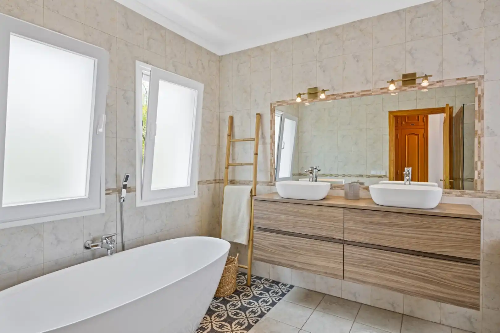 Bathroom of Houses for sale in Jávea / Xàbia  with Air Conditioner, Terrace and Swimming Pool