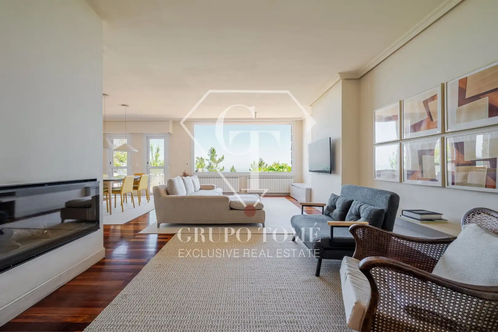 Casa pareada con terraza en venta en Barrio Laranga 6
