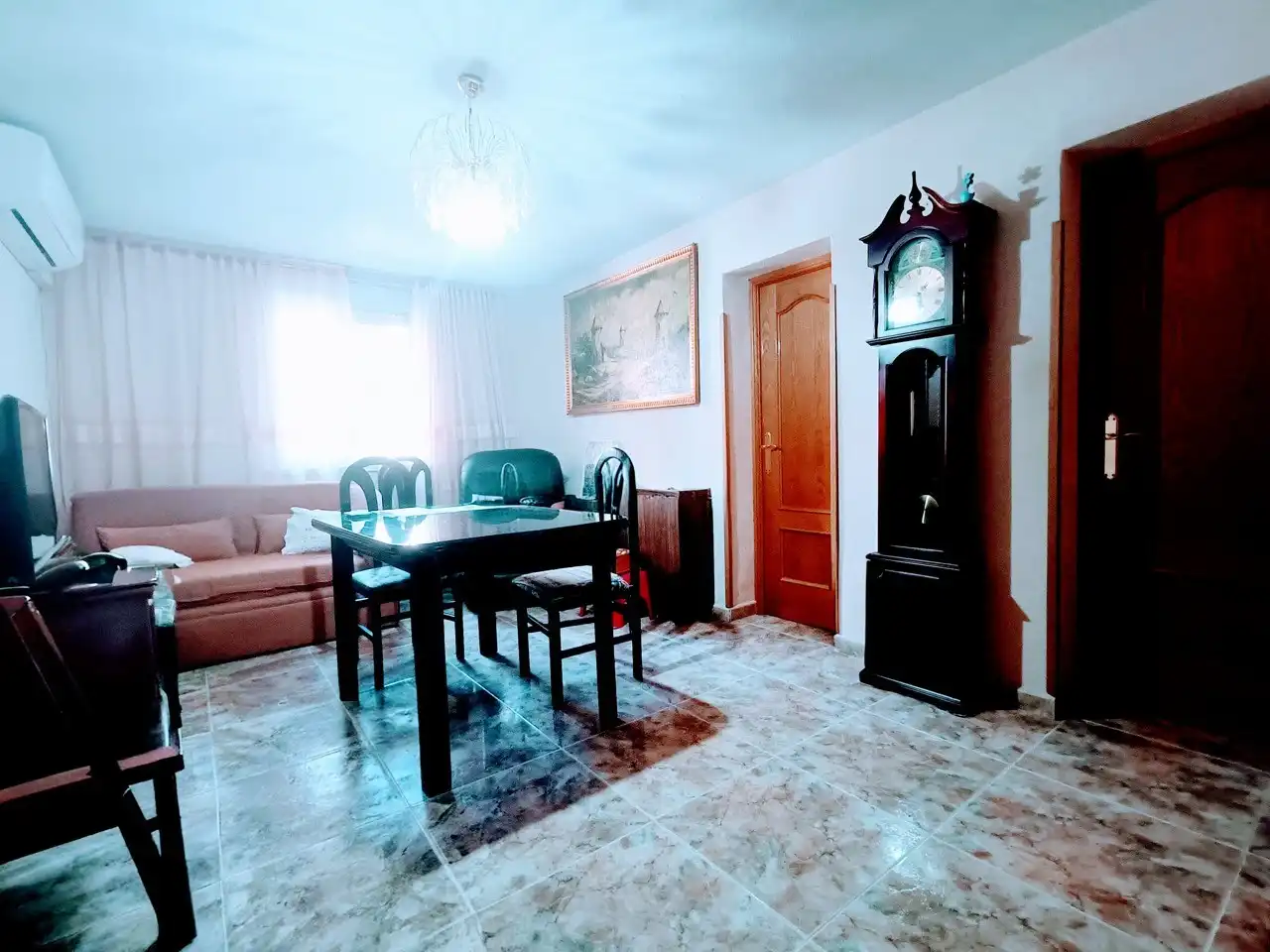Dining room of Flat for rent in Madrid  with Air Conditioner and Furnished