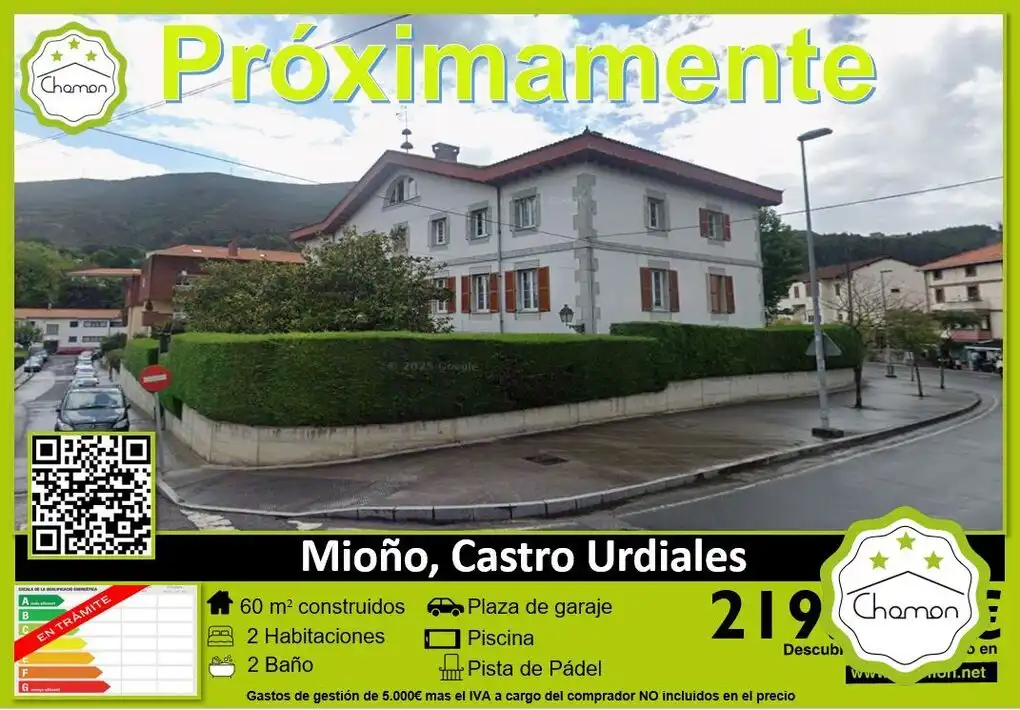 Vista exterior de Piso en venta en Castro-Urdiales con Calefacción y Amueblado