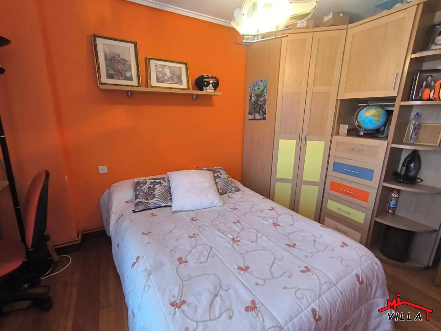 Schlafzimmer von Wohnung zum Verkauf in Colindres mit Heizung, Terrasse und Abstellraum