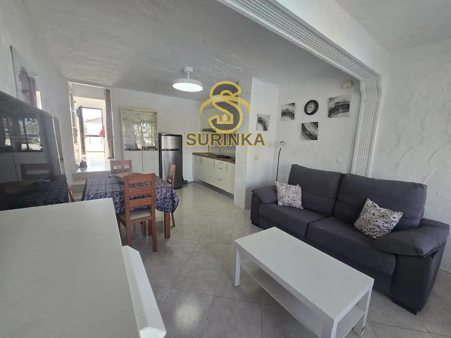 Sala de estar de Apartamento de alquiler en San Agustín - Bahía Feliz