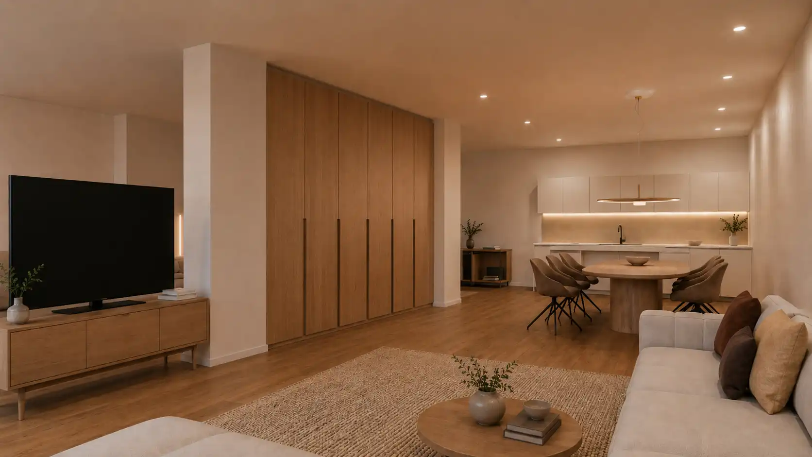 Sala de estar de Loft en venta en Vilassar de Dalt