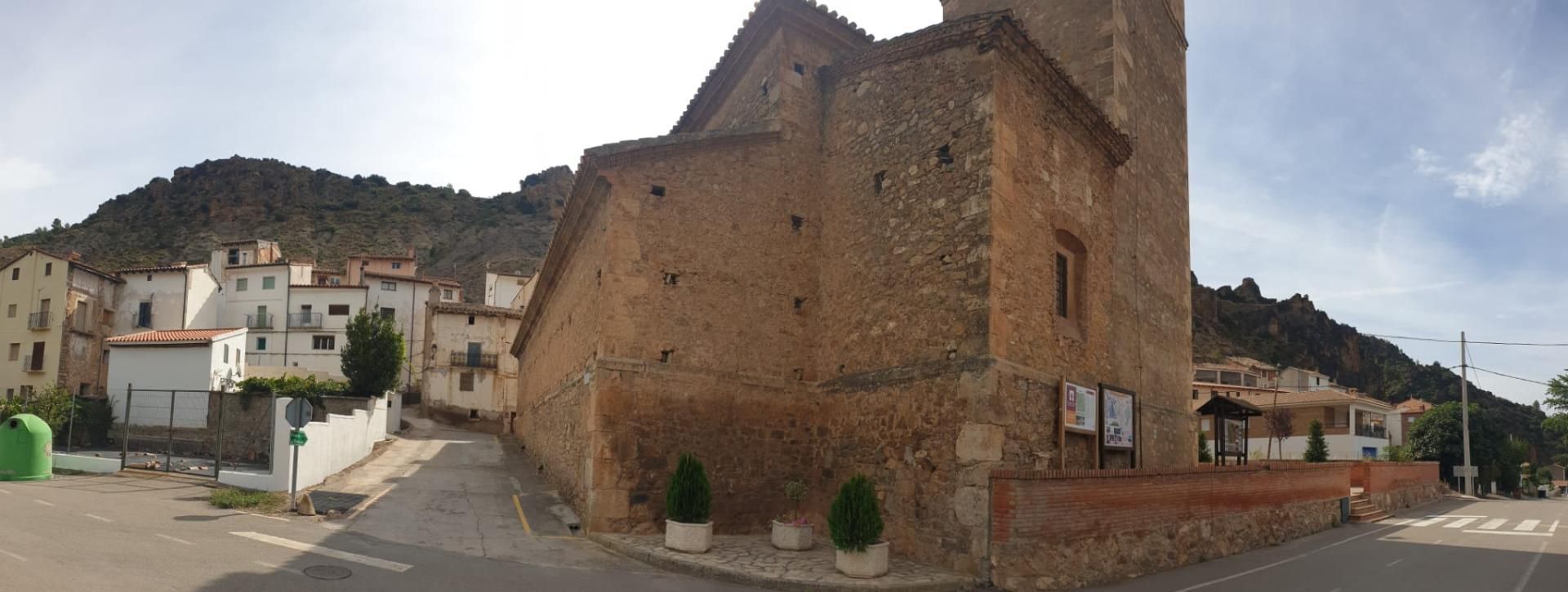 Exterior view of Country house for sale in Tramacastiel  with Heating