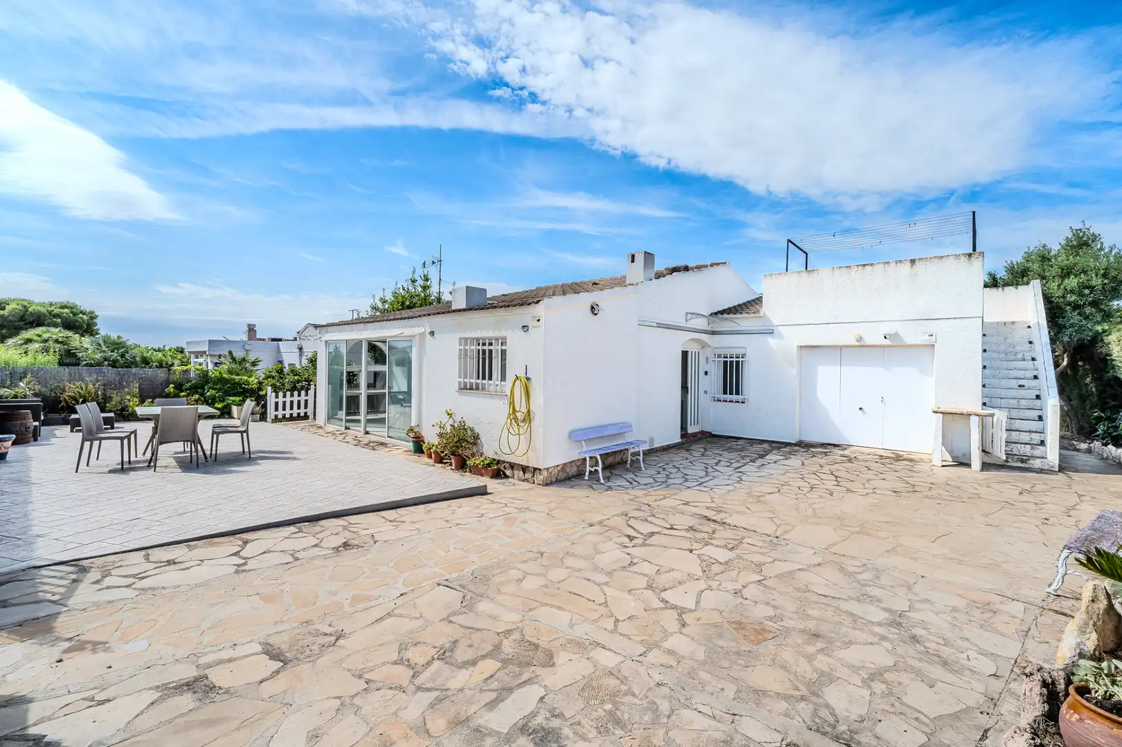 Exterior view of Houses for sale in L'Ametlla de Mar   with Air Conditioner, Heating and Private garden