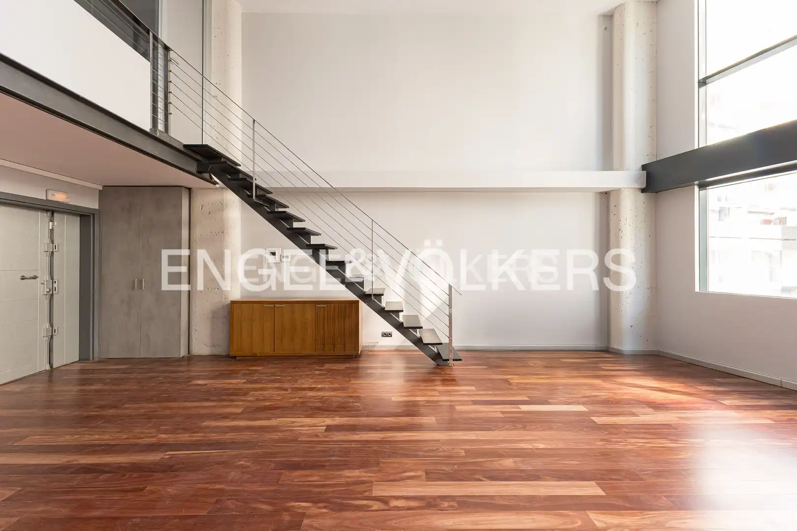 Sala de estar de Loft de alquiler en Hortaleza