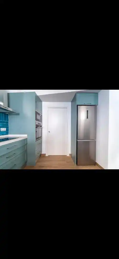 Küche von Erdgeschoss zur Miete in Alicante / Alacant mit Klimaanlage und Balkon