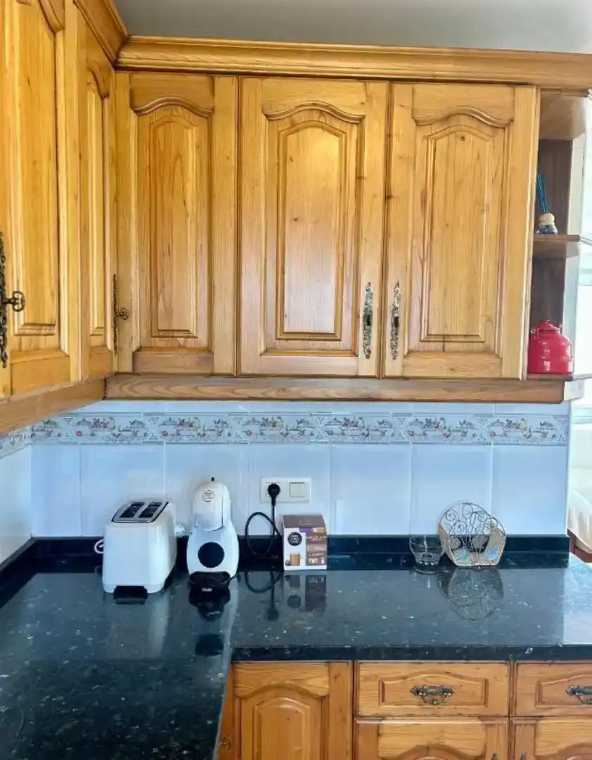 Küche von Country house zur Miete in Cudillero mit Privatgarten, Abstellraum und Möbliert