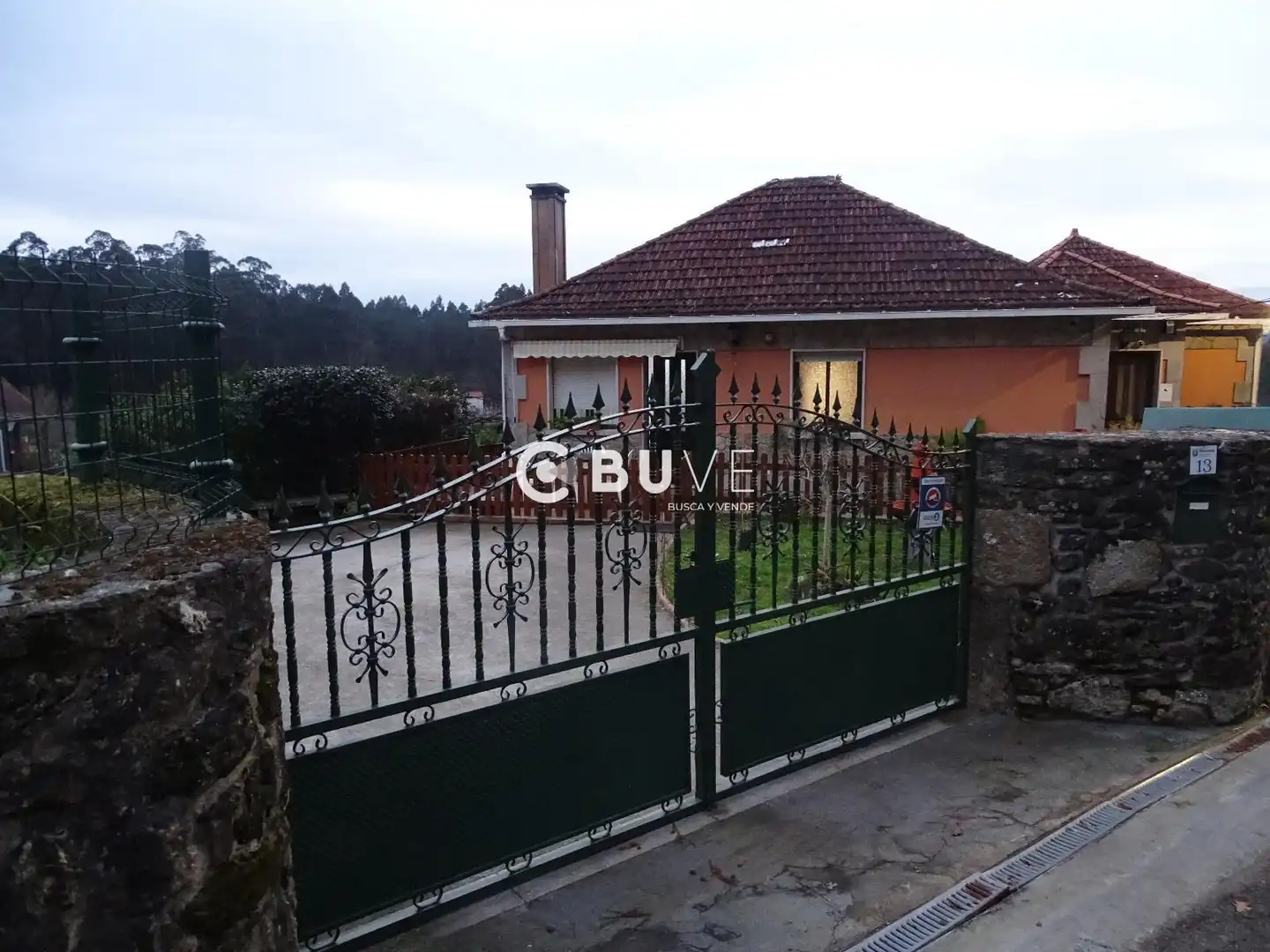 Vista exterior de Casa o chalet en venta en Moraña con Calefacción, Jardín privado y Parquet