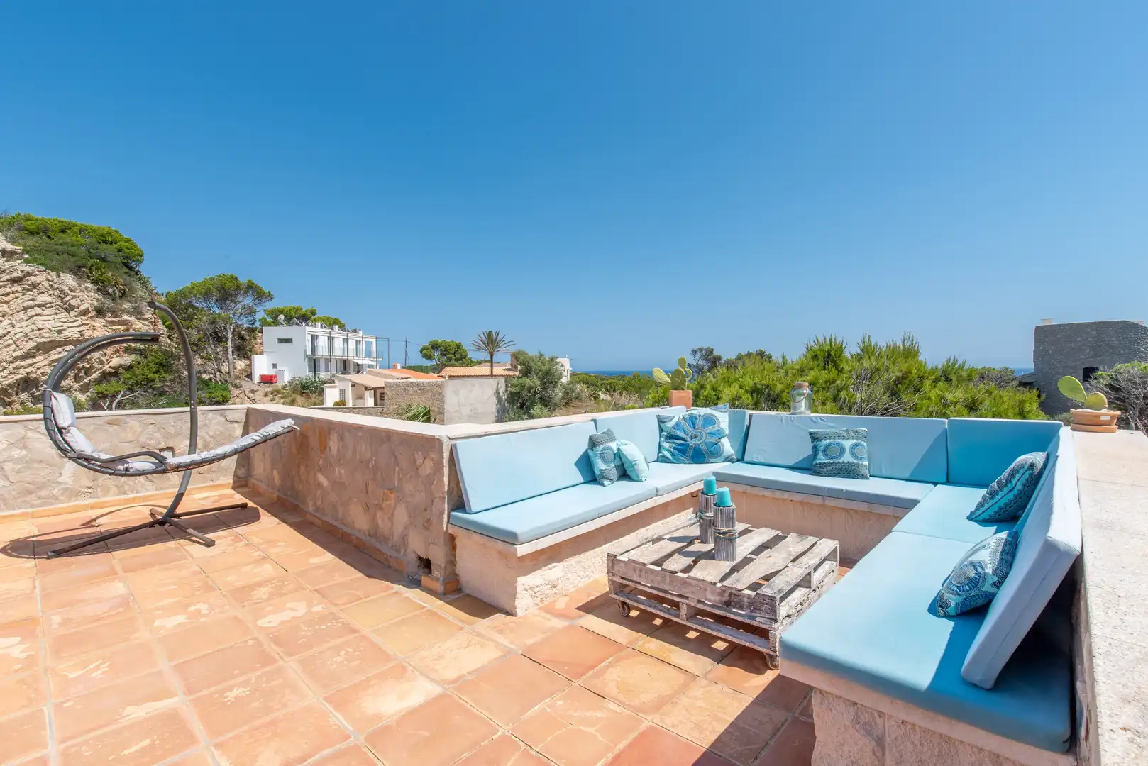 Terraza de Finca rústica en venta en Capdepera con Aire acondicionado, Calefacción y Trastero