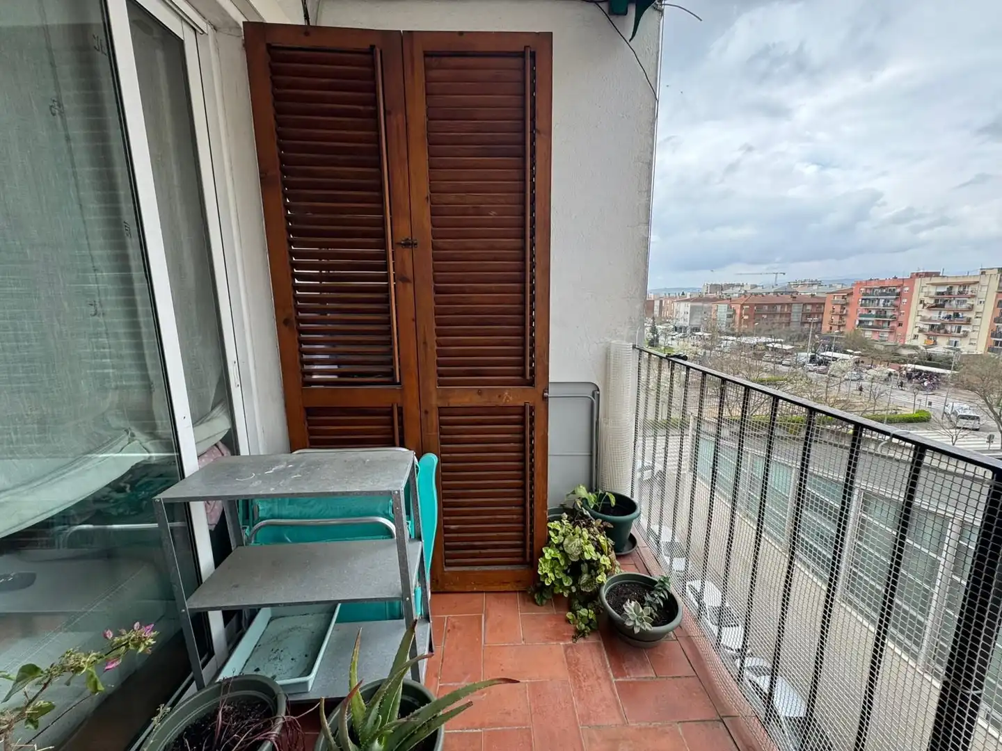 Terrasse von Wohnung zum Verkauf in Girona mit Klimaanlage, Heizung und Terrasse