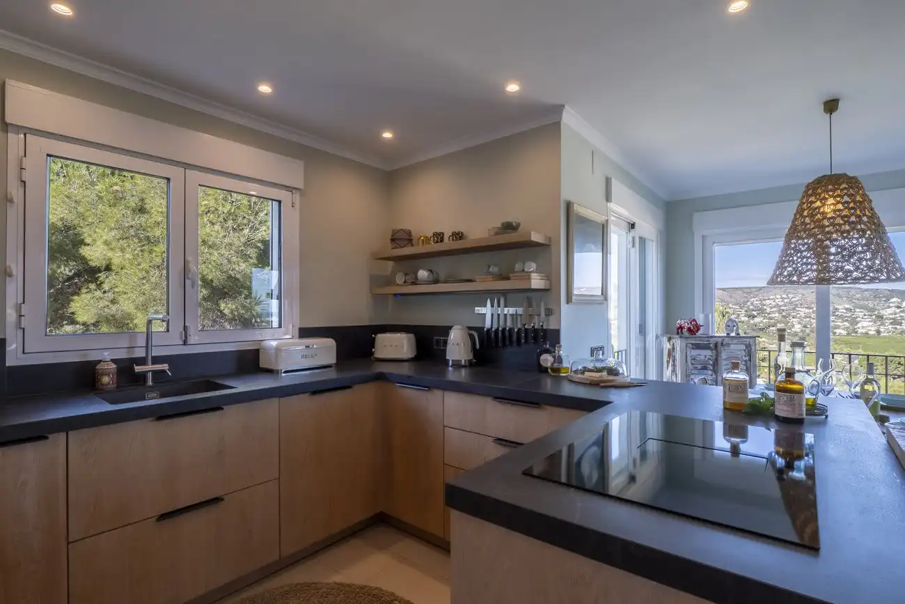 Kitchen of Houses for sale in Jávea / Xàbia  with Private garden, Terrace and Swimming Pool