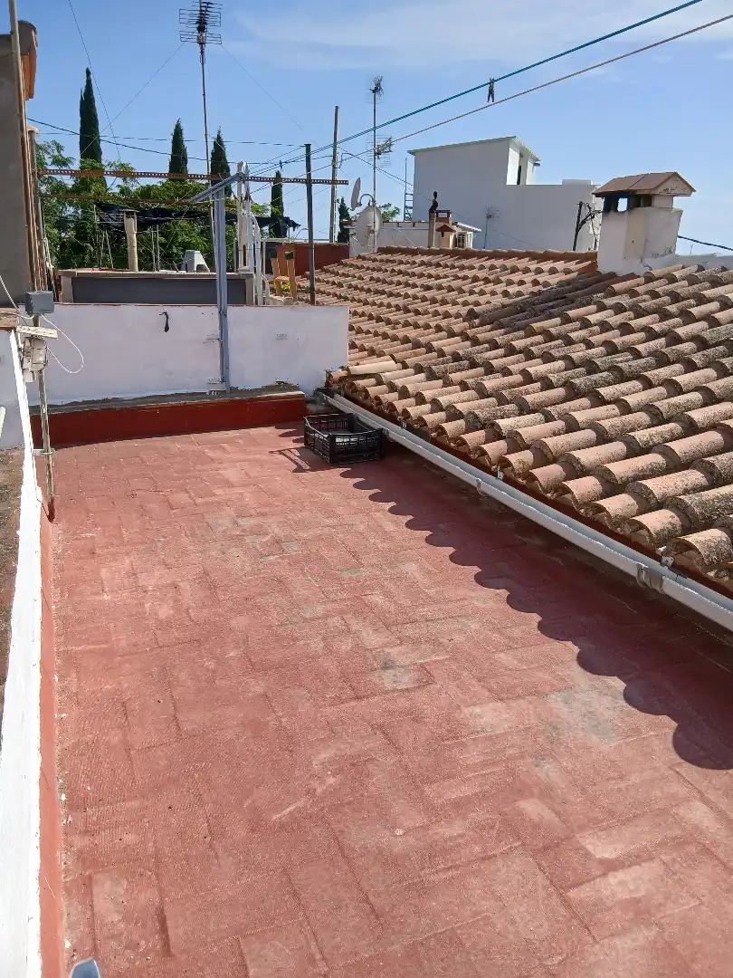 Terraza de Casa adosada en venta en Vilanova i la Geltrú con Jardín privado, Terraza y Trastero