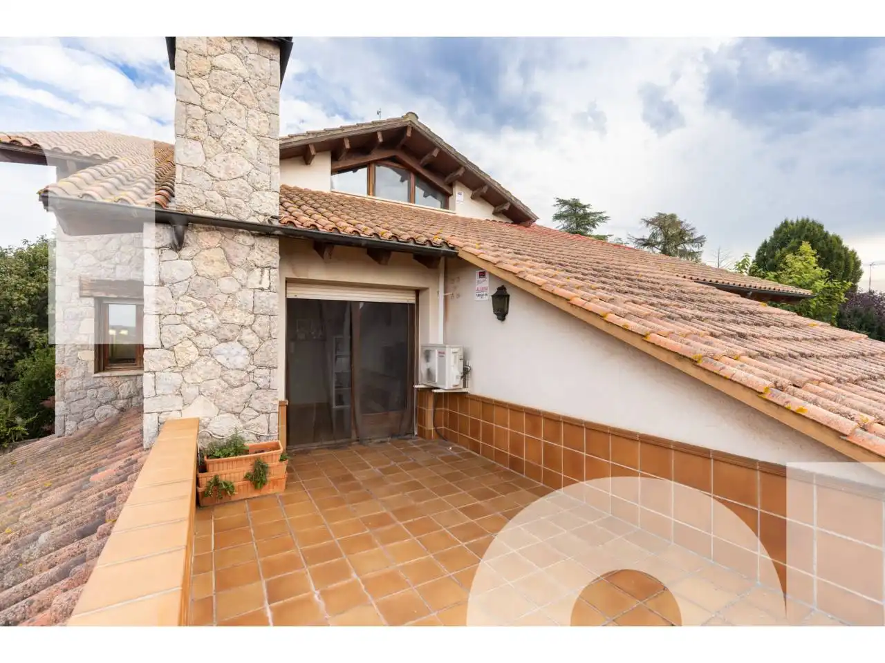 Terraza de Casa o chalet de alquiler en Santa Eulàlia de Ronçana con Calefacción, Jardín privado y Terraza