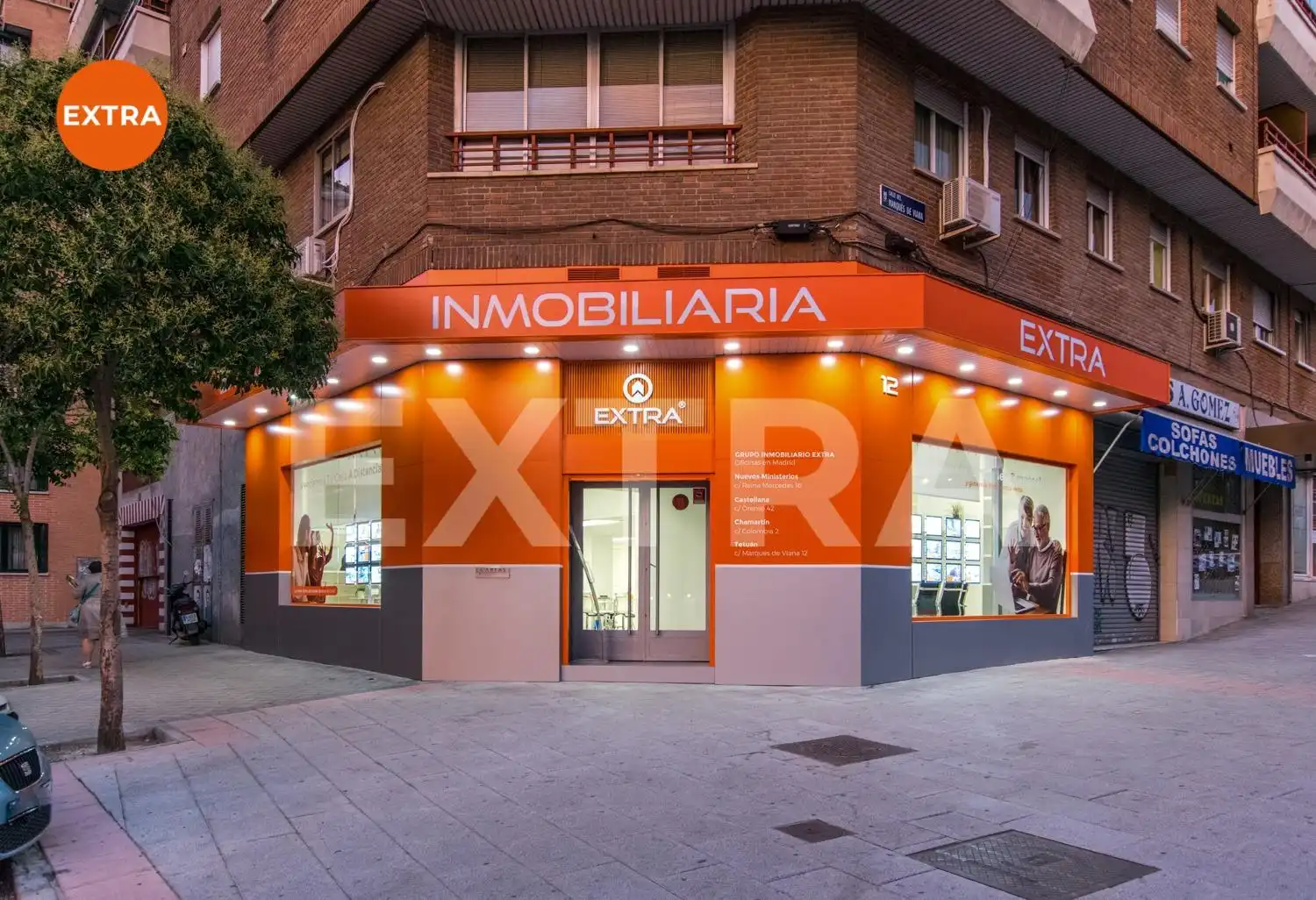Vista exterior de Local de lloguer en Madrid