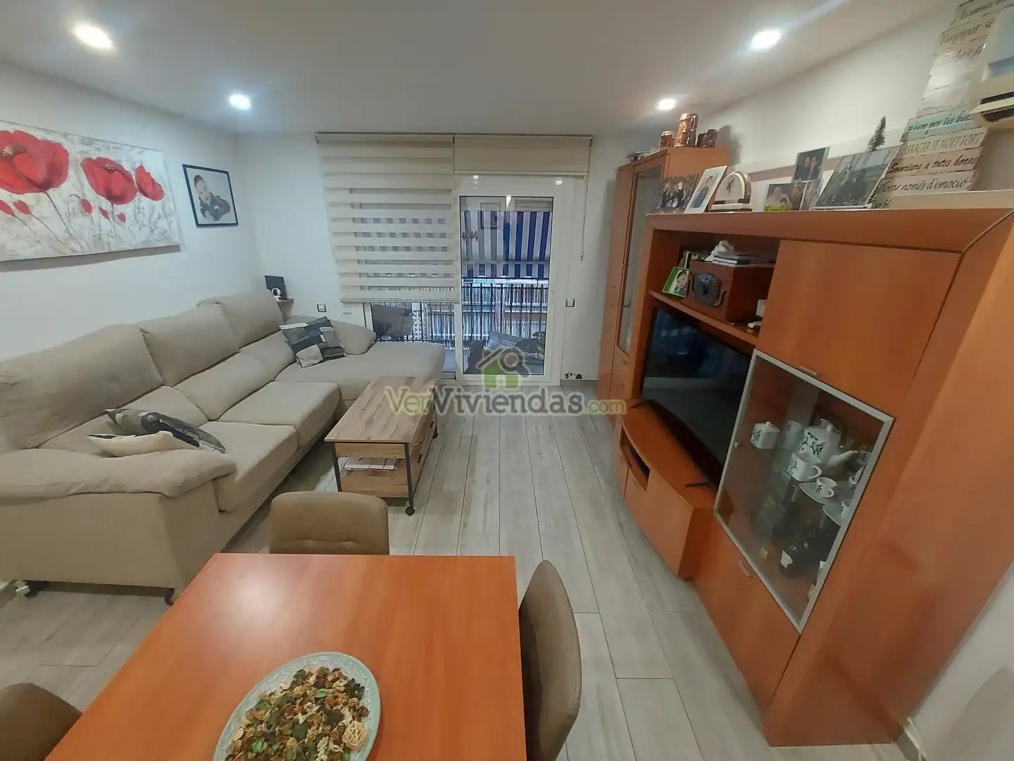 Sala d'estar de Pis en venda en Rubí amb Aire condicionat, Calefacció i Forn