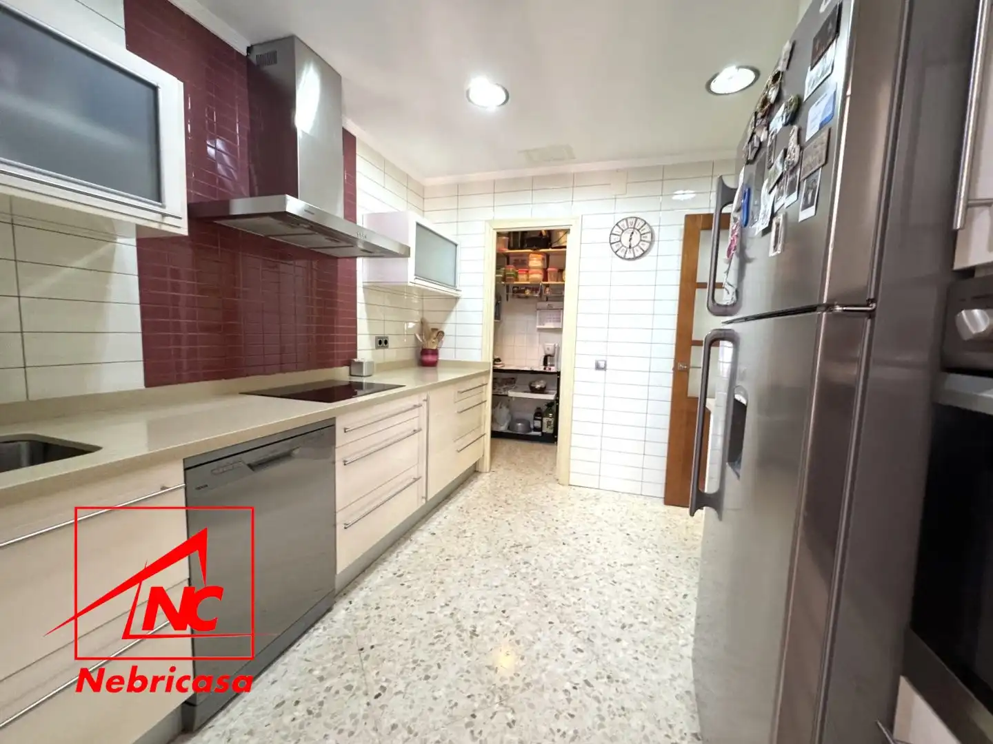 Kitchen of Houses for sale in Lebrija  with Air Conditioner and Private garden