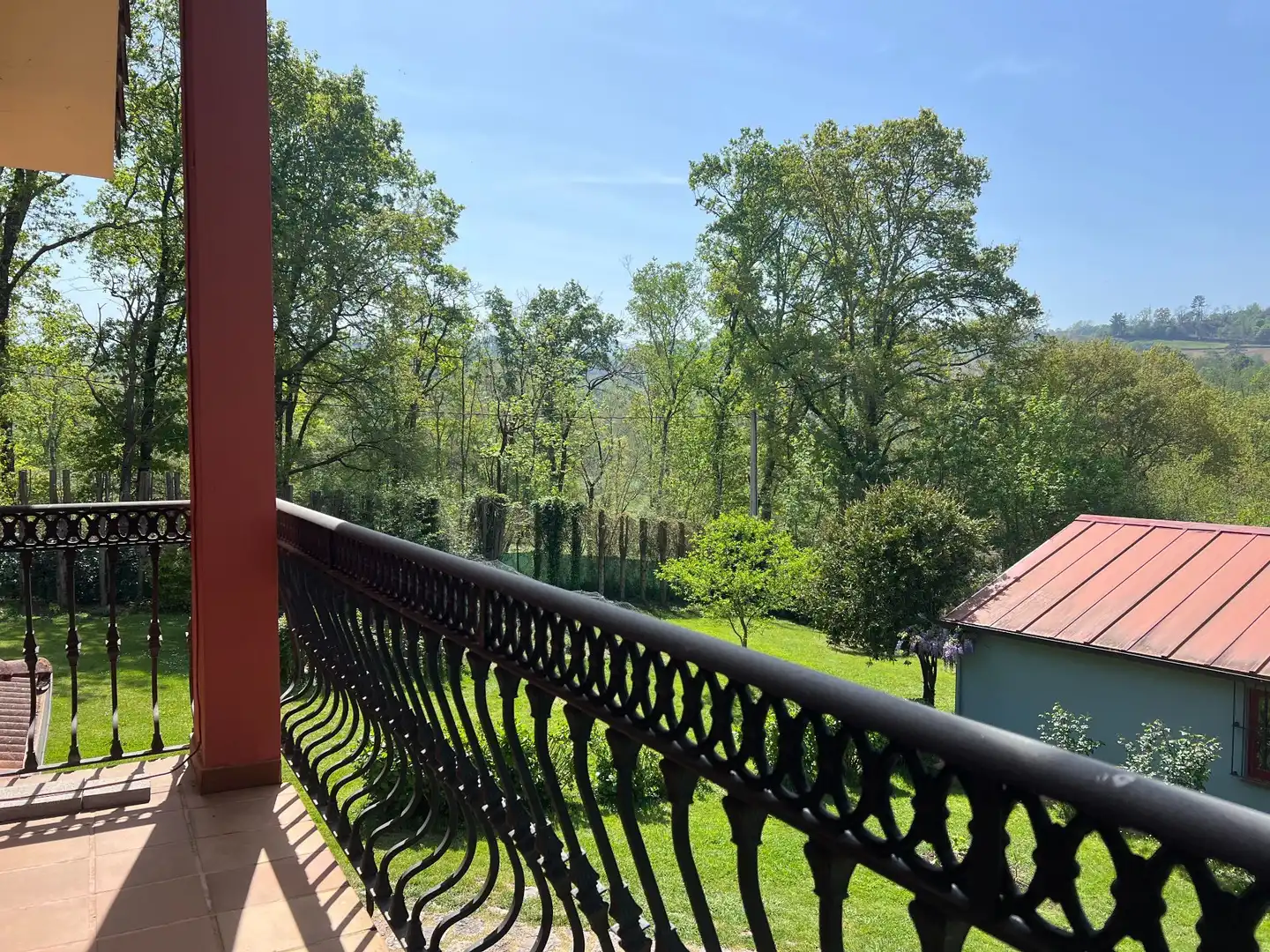 Terraza de Casa o chalet en venta en Cangas de Onís con Calefacción, Jardín privado y Amueblado