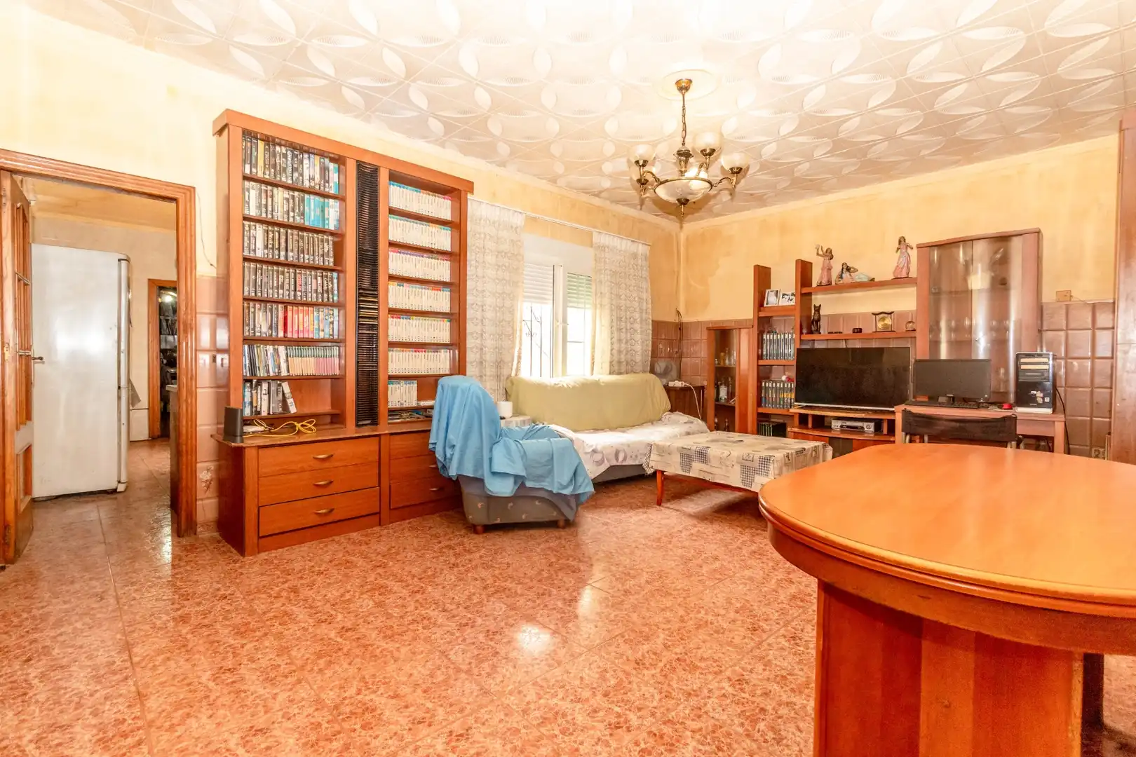 Wohnzimmer von Einfamilien-Reihenhaus zum Verkauf in Torrevieja mit Möbliert