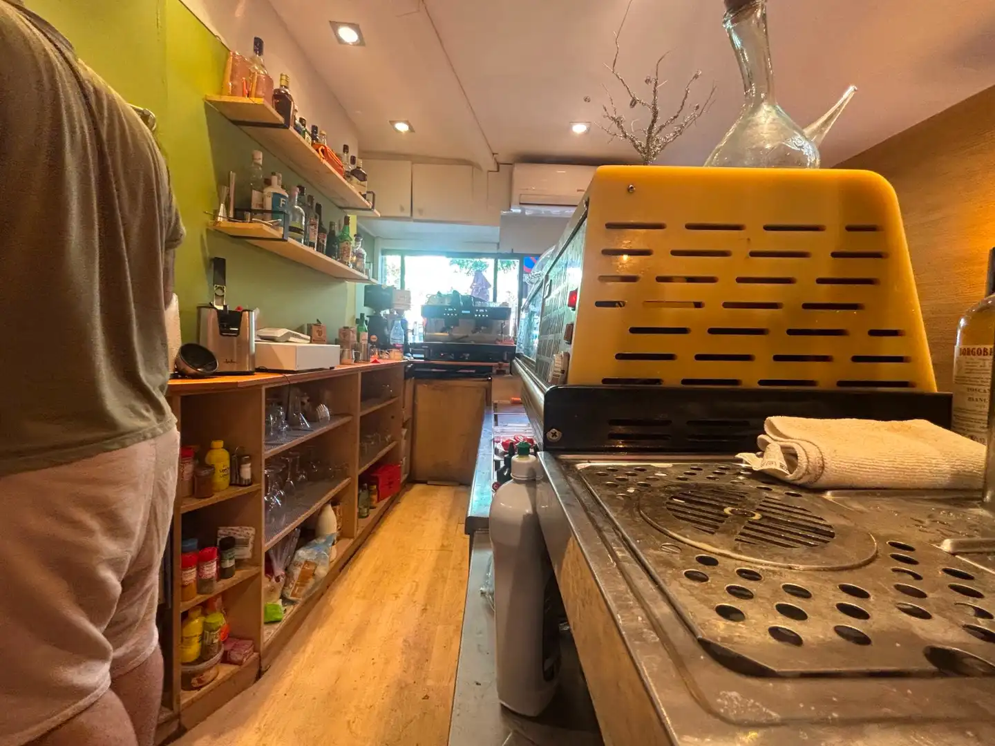 Cocina de Local en traspaso en Barcelona con Aire acondicionado, Calefacción y Terraza
