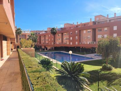 Swimming pool of Flat for sale in Málaga Capital  with Air Conditioner and Swimming Pool