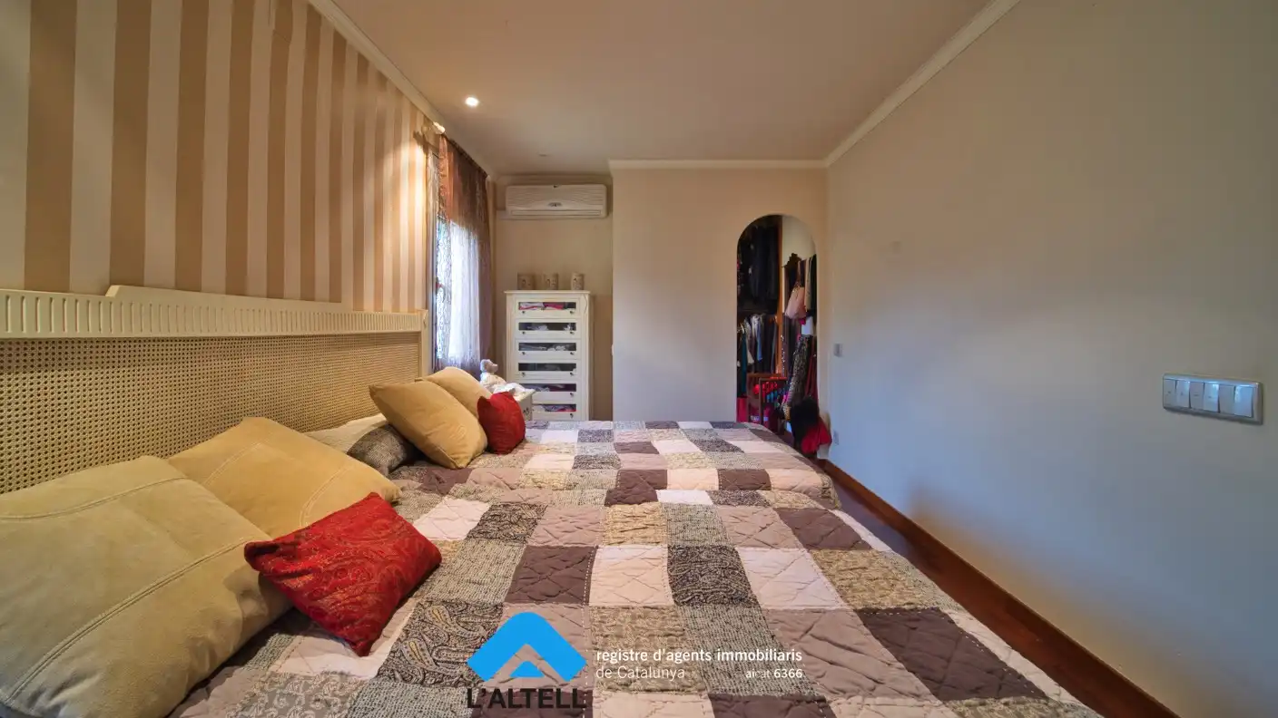 Bedroom of Houses for sale in L'Ametlla del Vallès  with Air Conditioner, Heating and Private garden