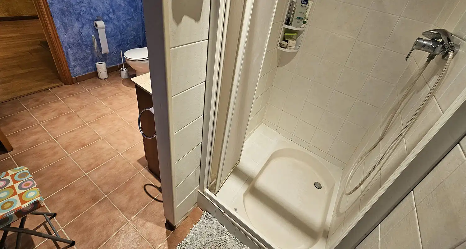 Baño de Finca rústica en venta en Sant Celoni con Aire acondicionado, Calefacción y Jardín privado