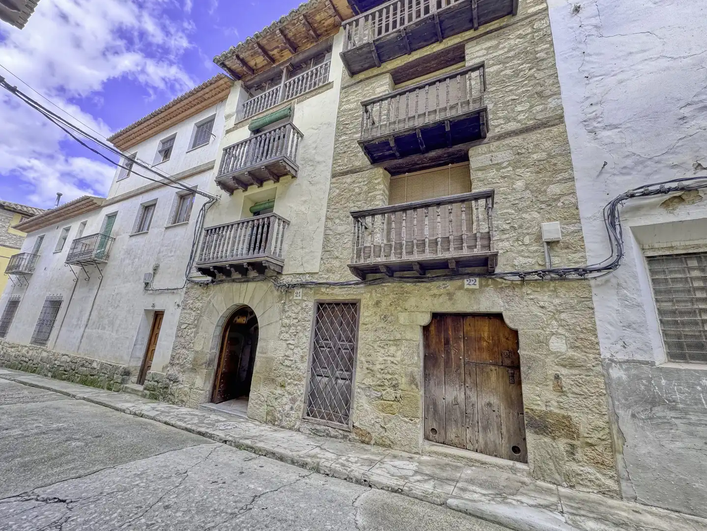 Vista exterior de Finca rústica en venda en Rubielos de Mora, Teruel