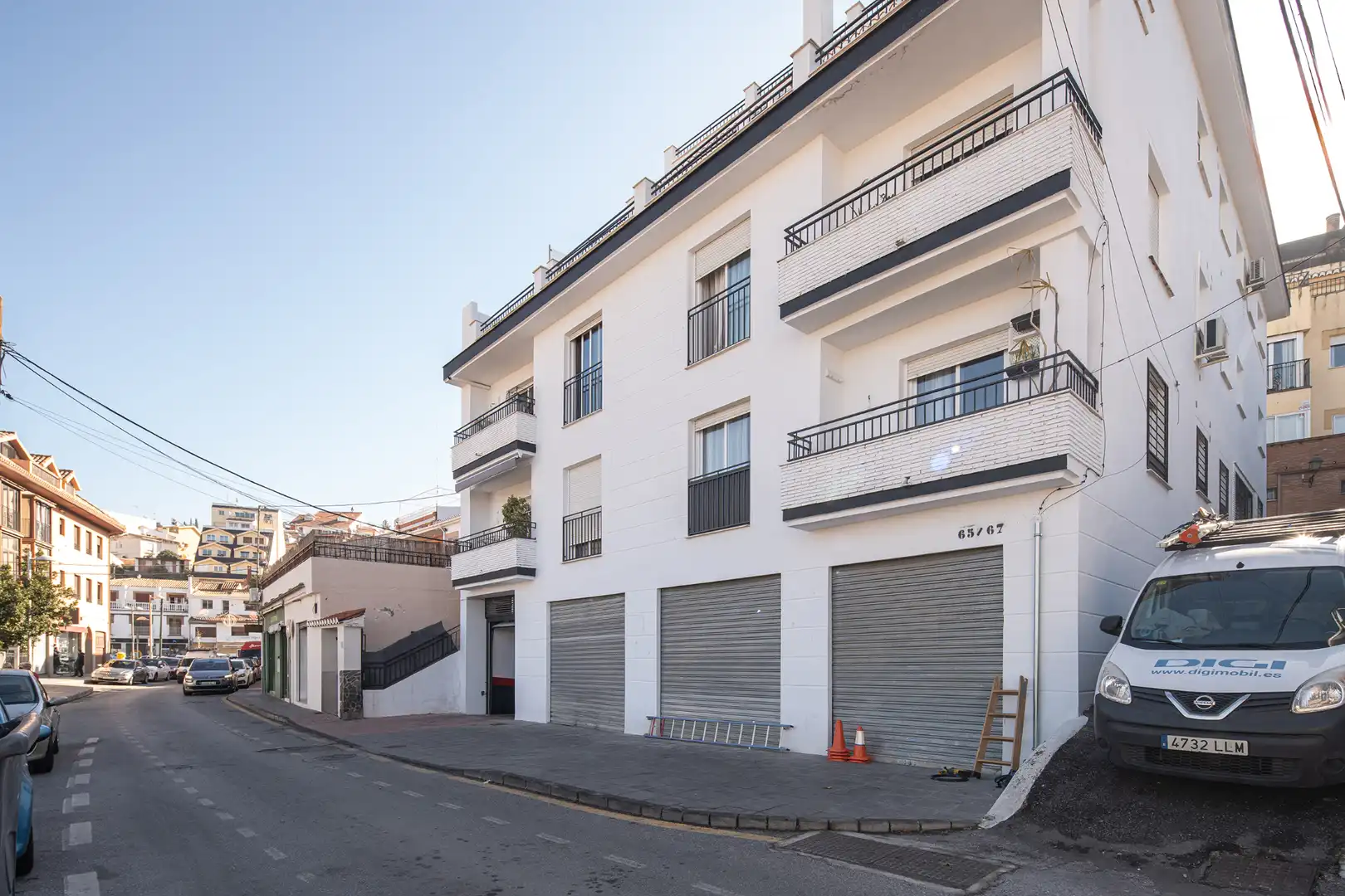 Vista exterior de Pis en venda en Monachil amb Aire condicionat, Parquet i Moblat